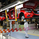 Mazdas being built in Mexico.